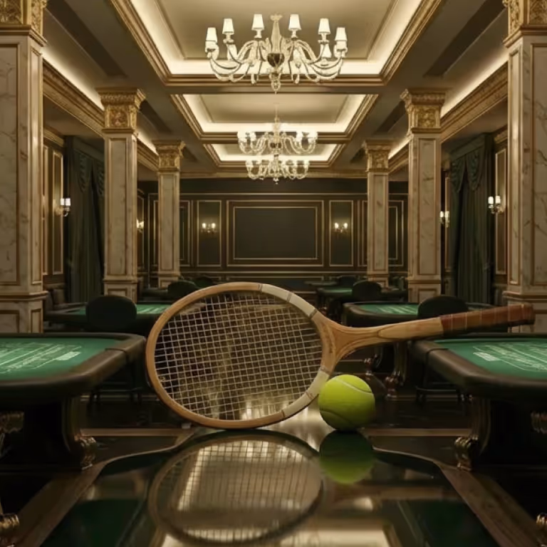 Rainbet Casino displaying poker chips stacked on a glowing green surface.